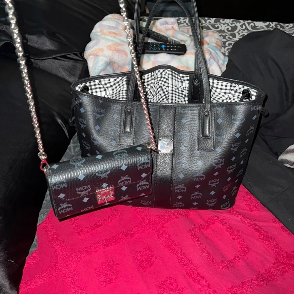 Mcm Liz Reversible Tote
